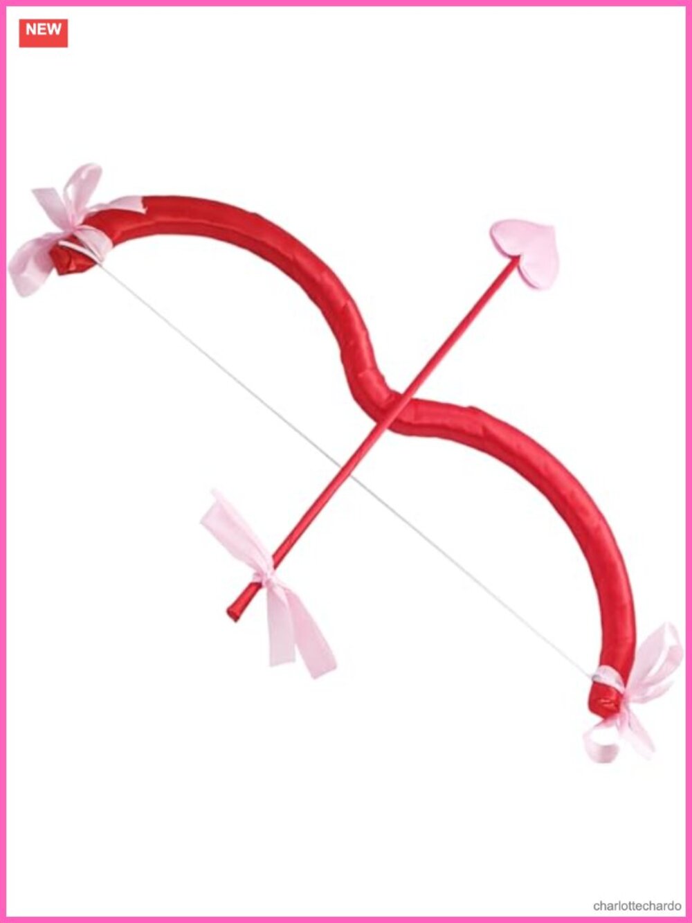 Cupid Mini Bow Arrow Set Valentine's Day Costume Cosplay Photo Prop 2 Piece